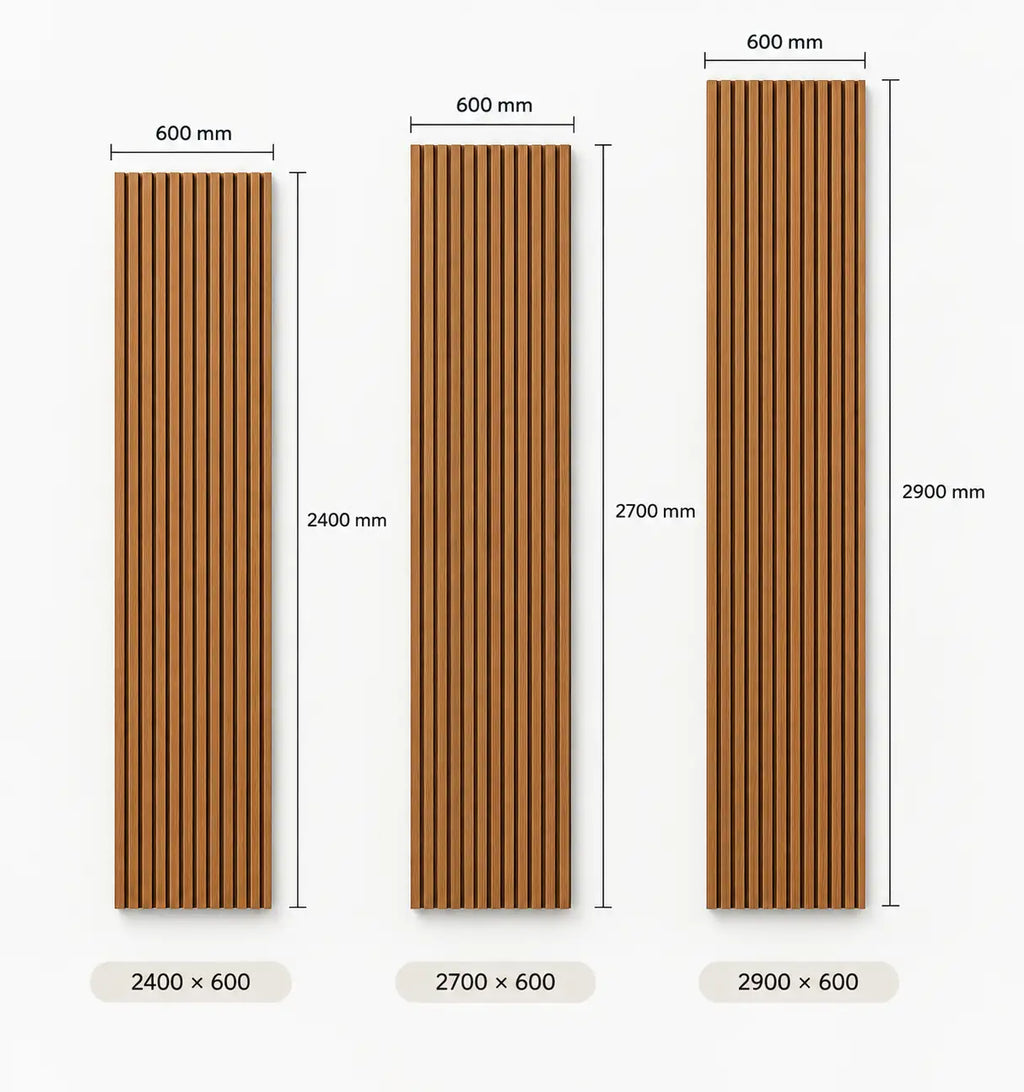Slat Acoustic Panel — Teak