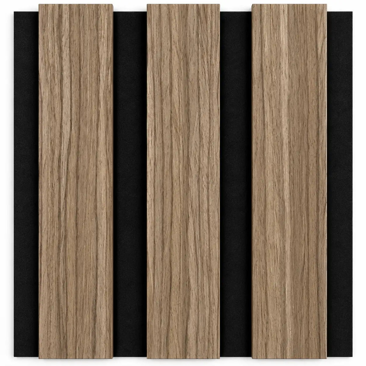 Slat Acoustic Panel — Walnut Dark