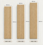 Slat Acoustic Panel — White Oak