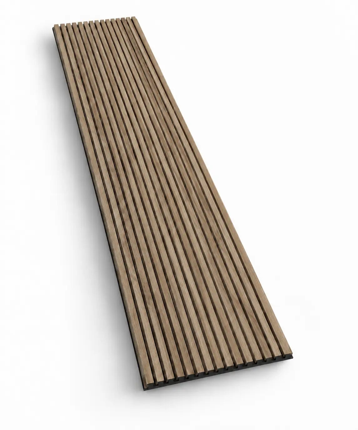 Slat Acoustic Panel — Walnut Dark