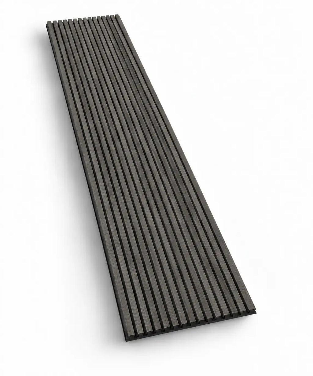 Slat Acoustic Panel — Charcoal