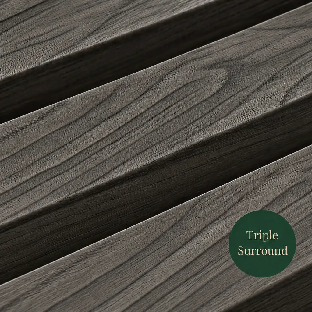 Slat Acoustic Panel — Charcoal