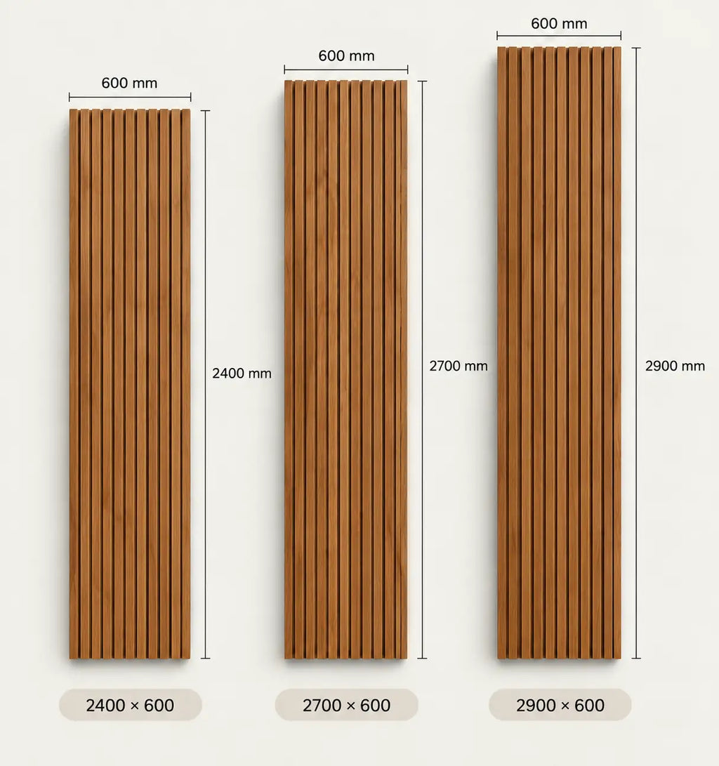 Slat Acoustic Panel — Walnut