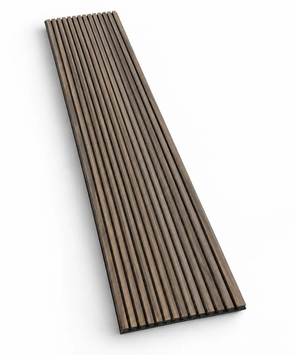 Slat Acoustic Panel — Smoked Oak