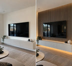 Slat Acoustic Panel — Smoked Oak