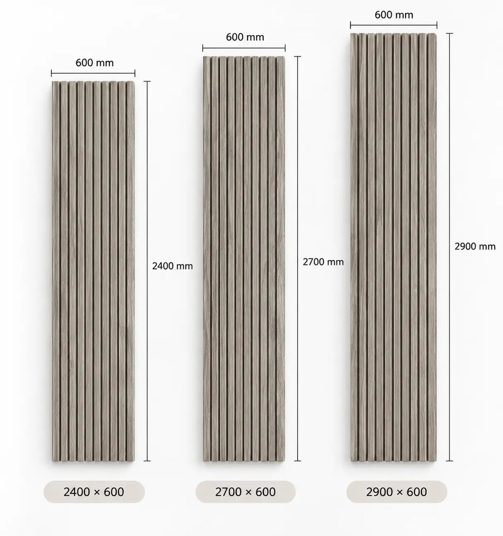 Slat Acoustic Panel — Silver Oak