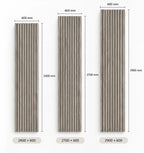 Slat Acoustic Panel — Silver Oak