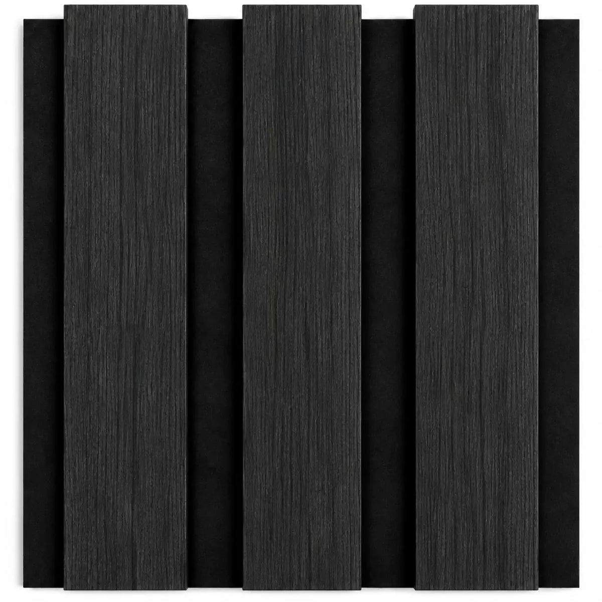Slat Acoustic Panel — Black Oak