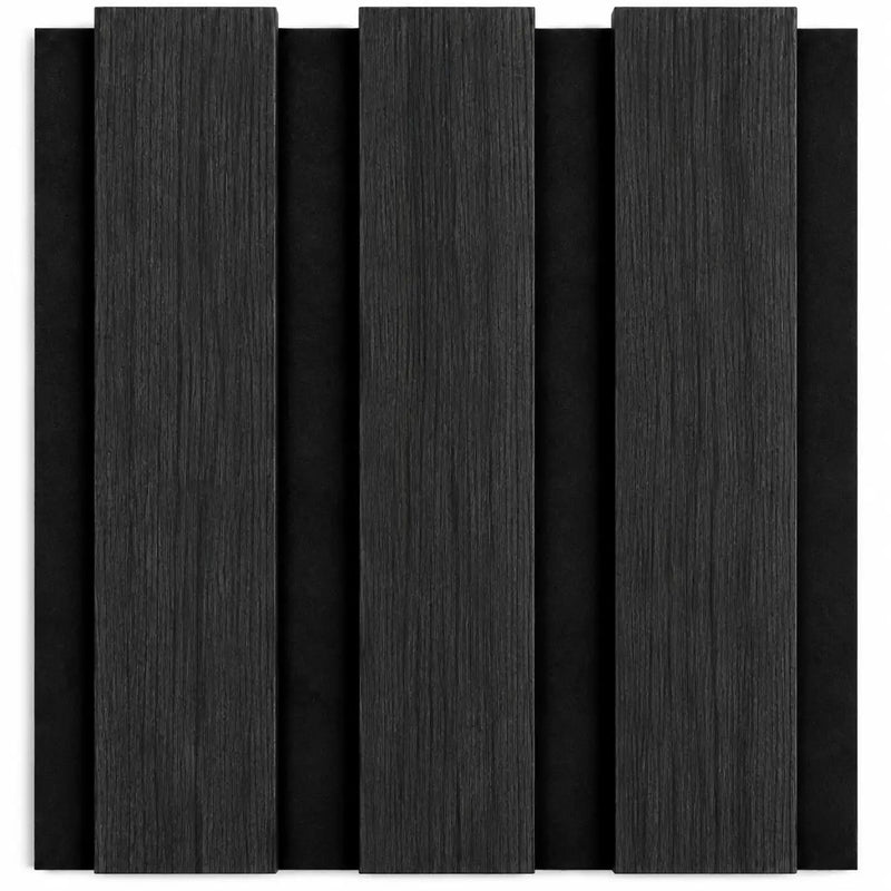Slat Acoustic Panel — Black Oak