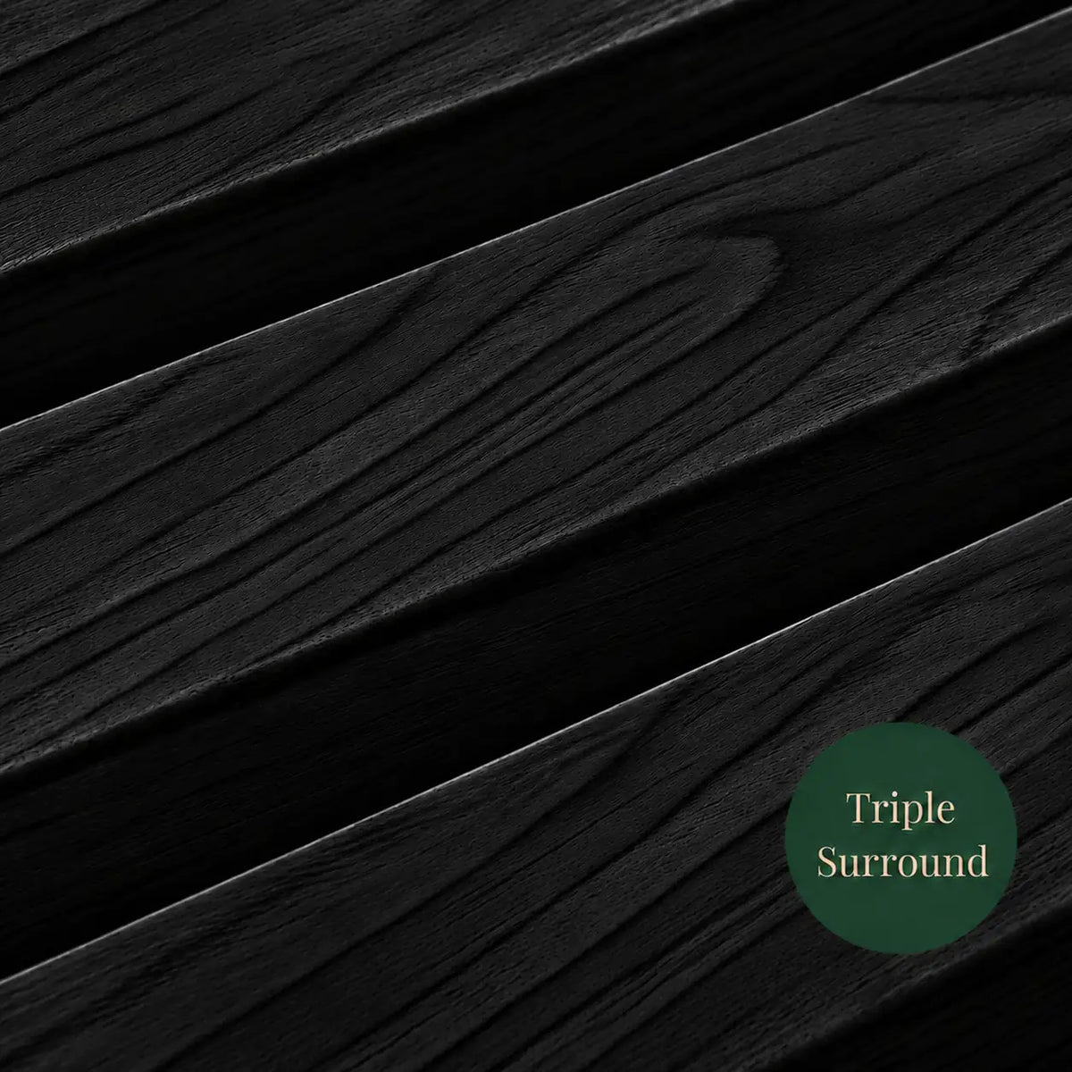 Slat Acoustic Panel — Black Oak