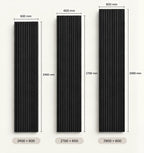 Slat Acoustic Panel — Black Oak