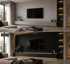Slat Acoustic Panel — Black Oak