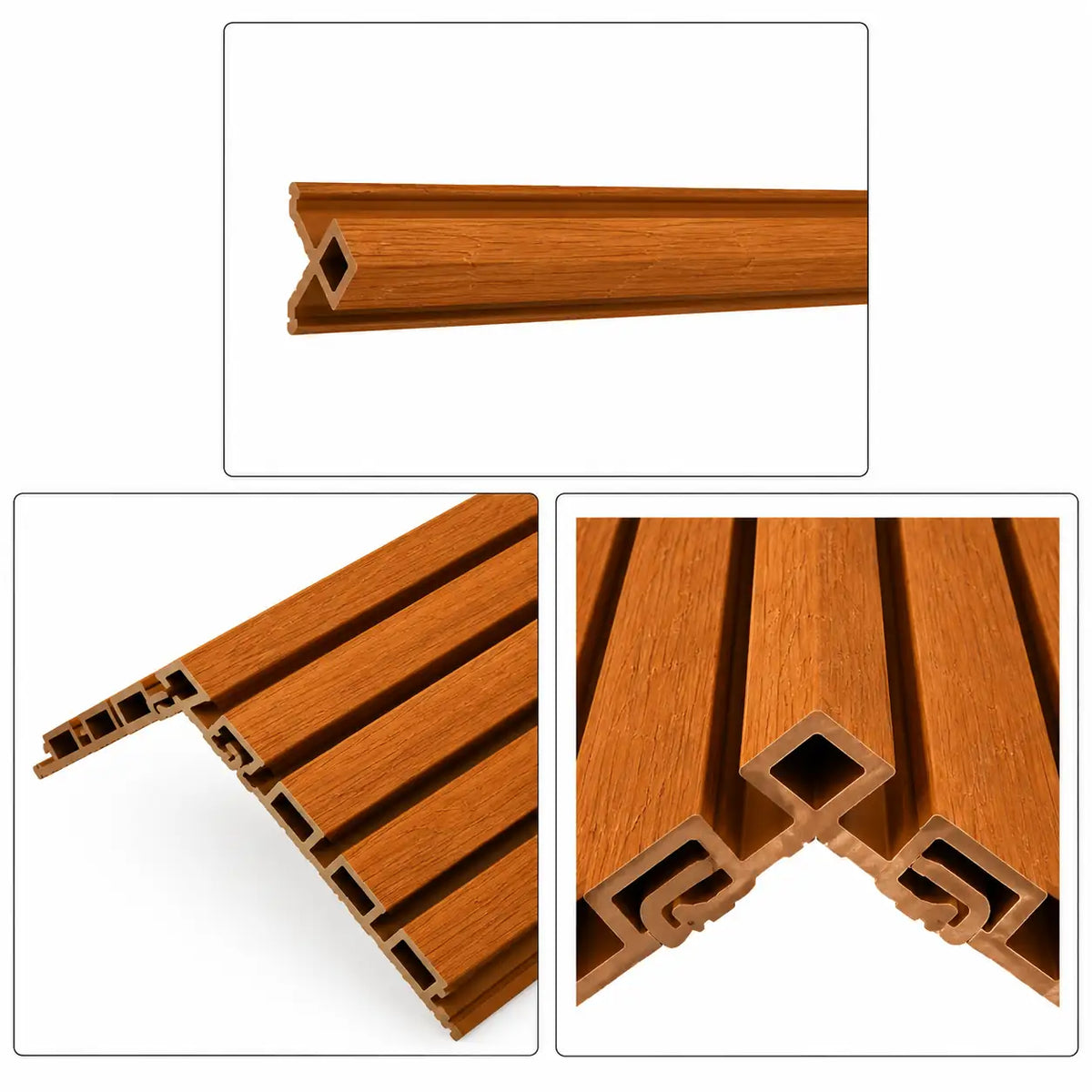WPC Corner Banding — Teak