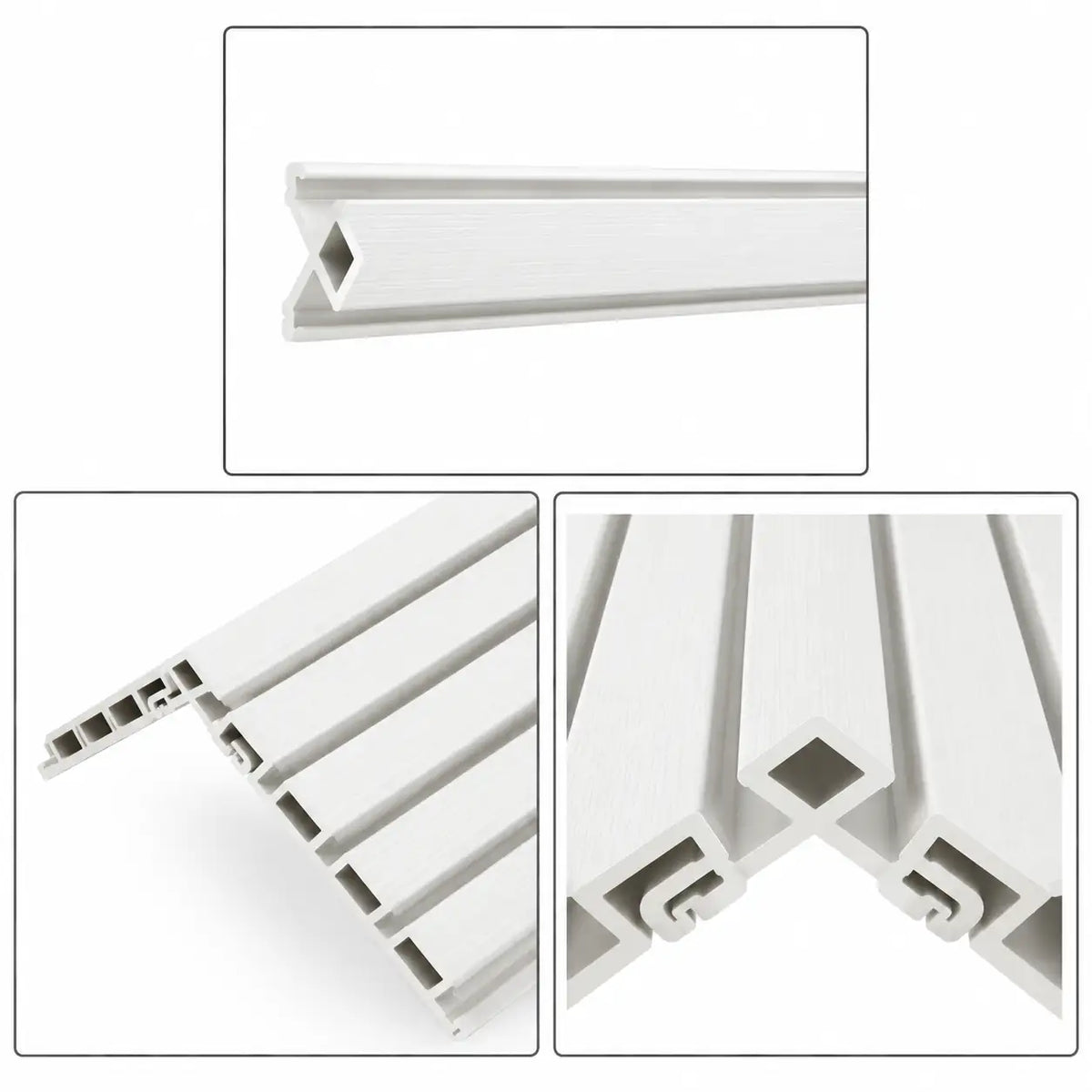 WPC Corner Banding — White