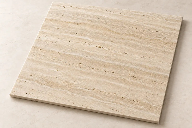 Marble Sheet — Beige Travertine