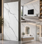 Carla White SPC marble sheet panel