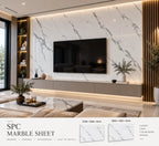 Carla White SPC marble sheet panel