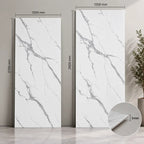Carla White SPC marble sheet panel