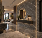 Grey SPC marble sheet panel