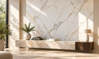 Marble Sheet — Beige Travertine material and finish detail