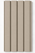 WPC outdoor wall panel in Maple — front view