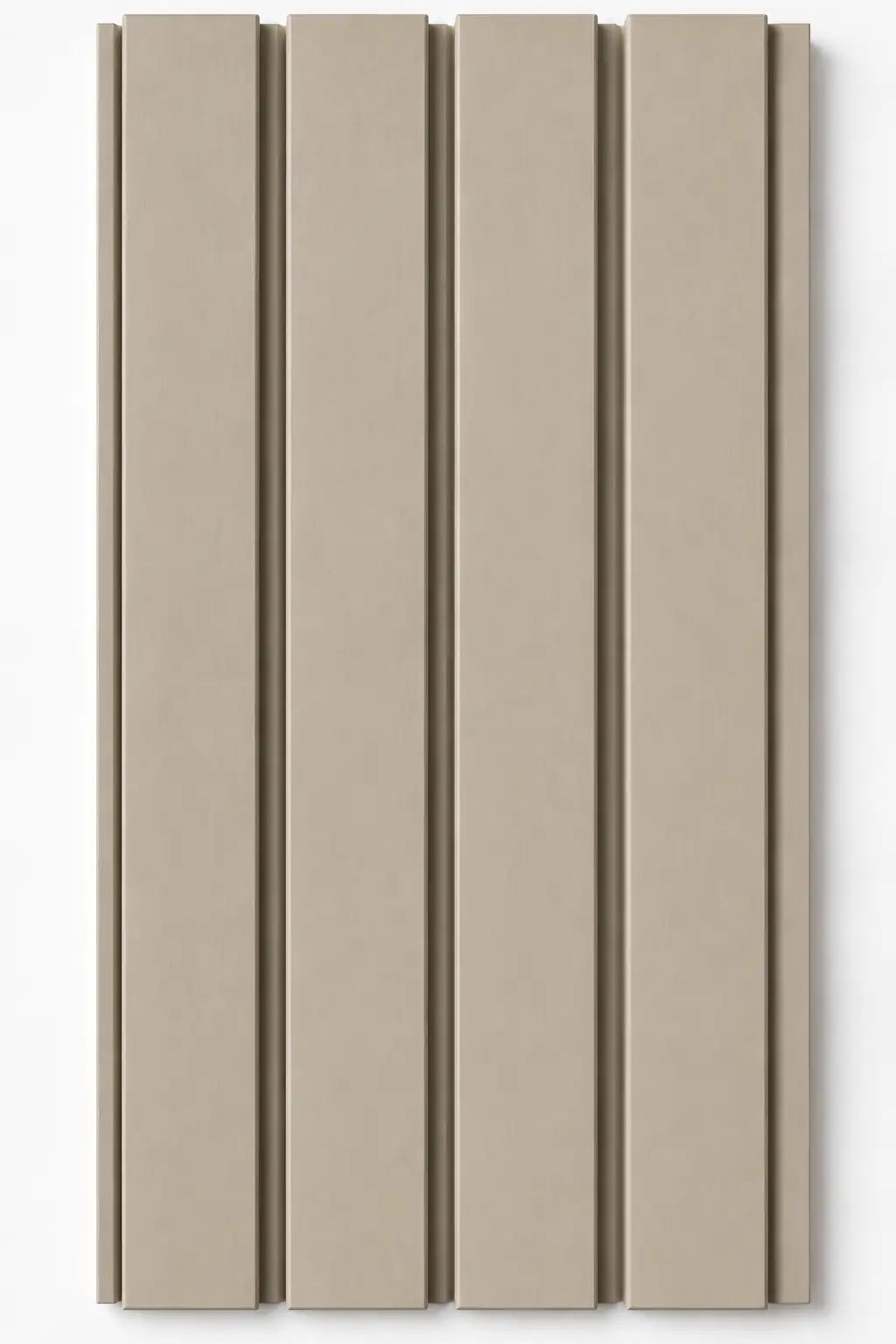 WPC outdoor wall panel in Maple — front view