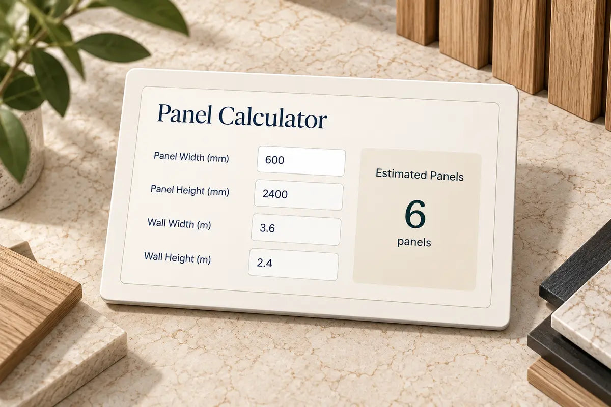 Berara panel calculator estimating panel quantities