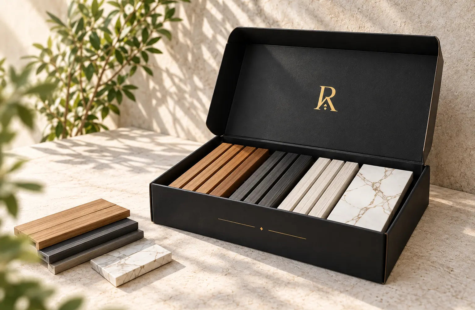 Berara premium architectural panel sample box